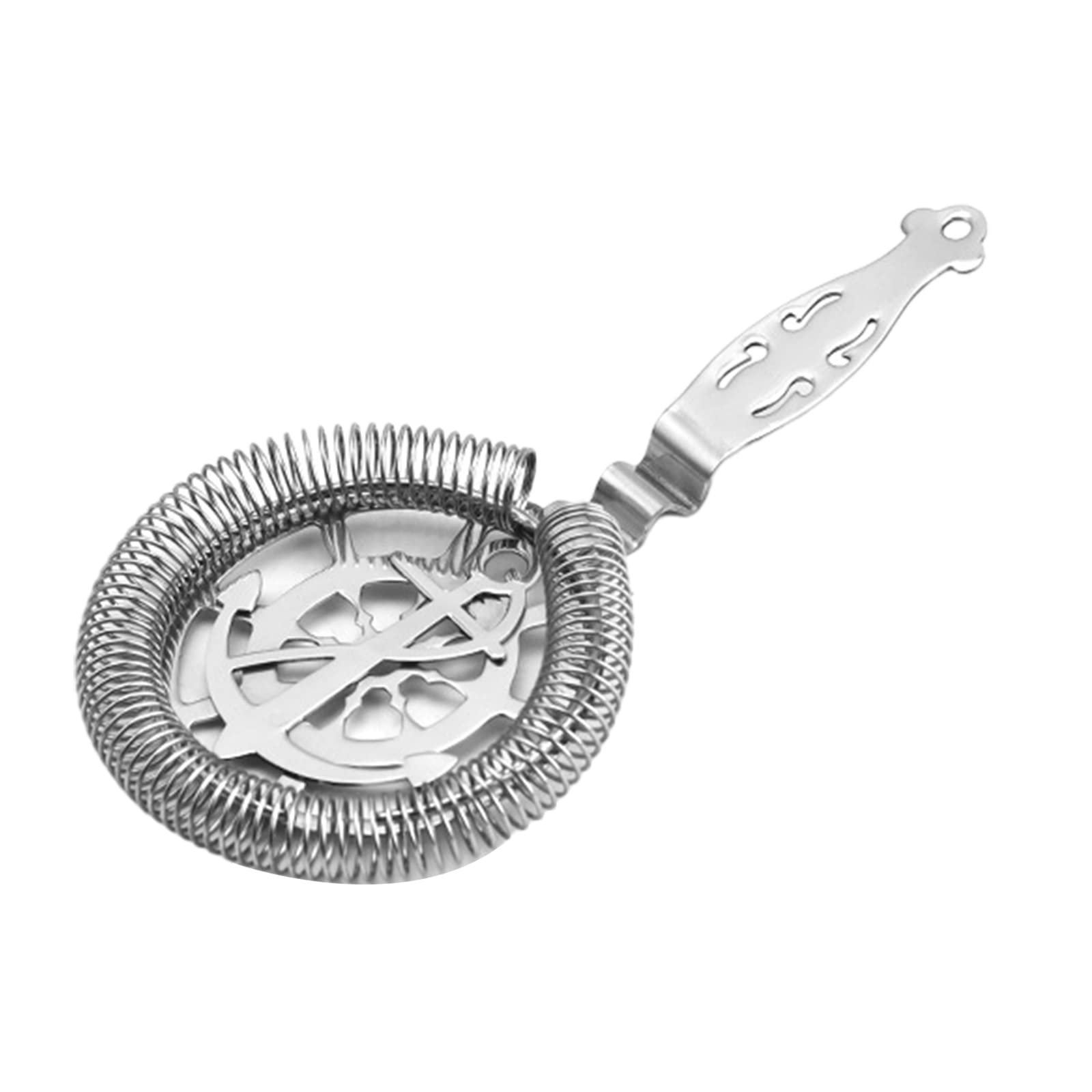 HZBB Stainless Steel Strainer for Bartending Higher Filtration Efficiency Wire Mixed Drink Bartender Gift Strainer Cocktail