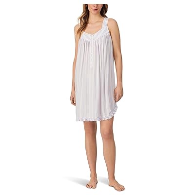 Eileen West Sleeveless Short Chemise Women