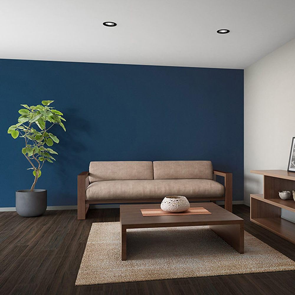 専用ページ Amazon | 壁紙屋本舗 壁紙 生のり付き クロス 石目調 青 ブルー 無地