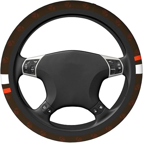 Miniatura 4 de Cleveland - Fundas personalizadas para volante de automóvil, con número de nombre personalizado, antideslizantes, absorción de sudor, accesorios