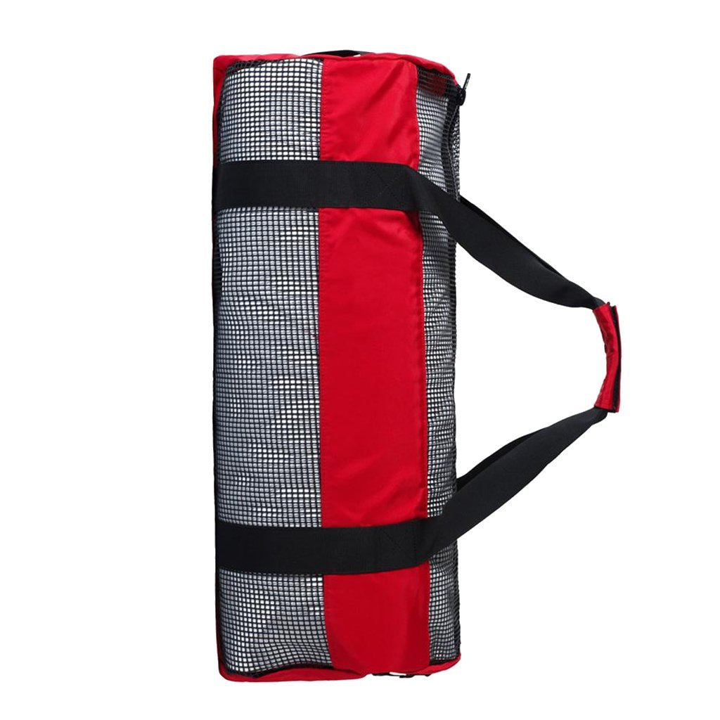 Sac de plongée grande capacité en maille filet Sac à main Sac à bandoulière pour entraînement de natation, plongée avec tuba