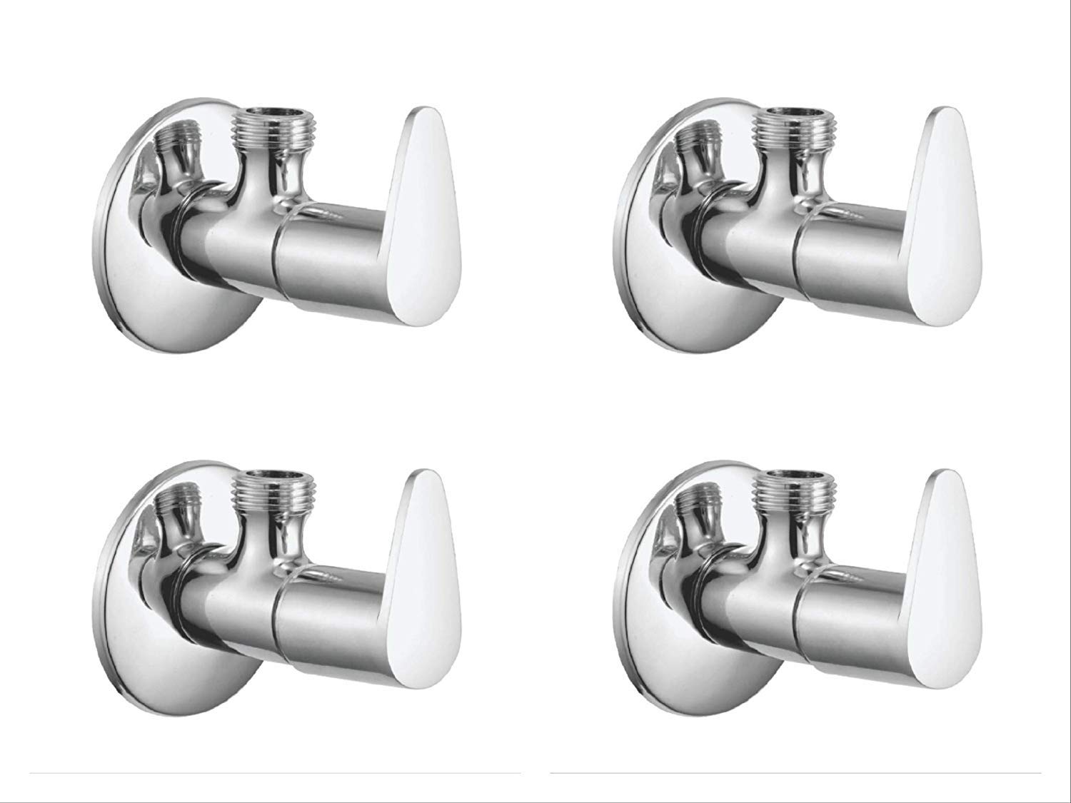 SBD Fassio Angle Valve Cock Stop Cock with Wall Flange and Lifetime Warranty, Set of 4 (B07LDGRQNP) Amazon Price History, Amazon Price Tracker
