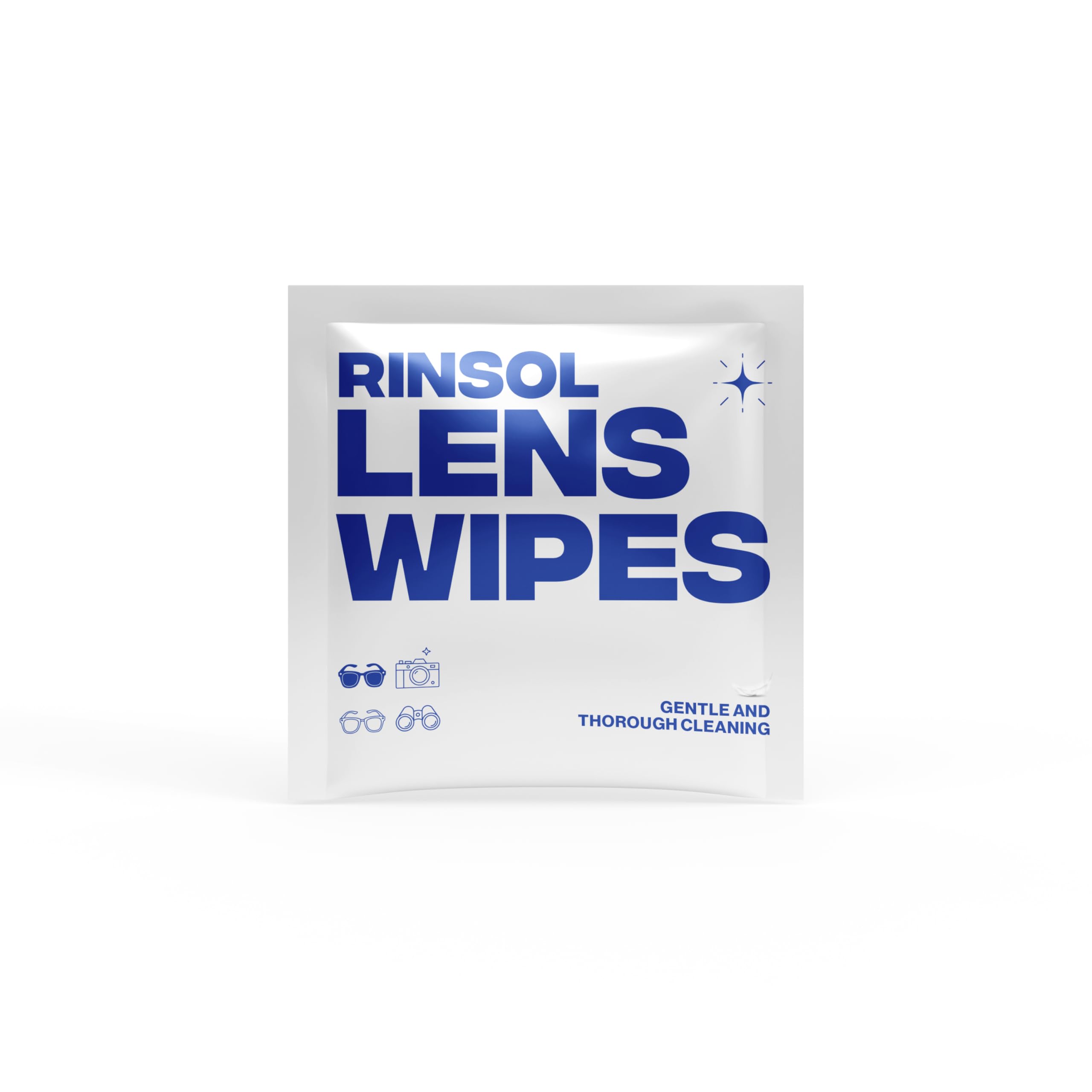 Rinsol Lens Wipes - 30 Pre-Moistened Eye Glass Cleaner | Quick Dry Formula | Spectacles, Sunglasses, Camera Lens, Binoculars, Goggles and all types of lenses 4