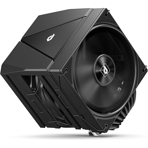 upHere CPU Cooler Air,Dual Tower Cooler with 120mm PWM Fan,8 Heat Pipes for Intel LGA 1851/1700/2011/2066/115X,AM5/AM4/AM3,Black,UE2 Elite K8