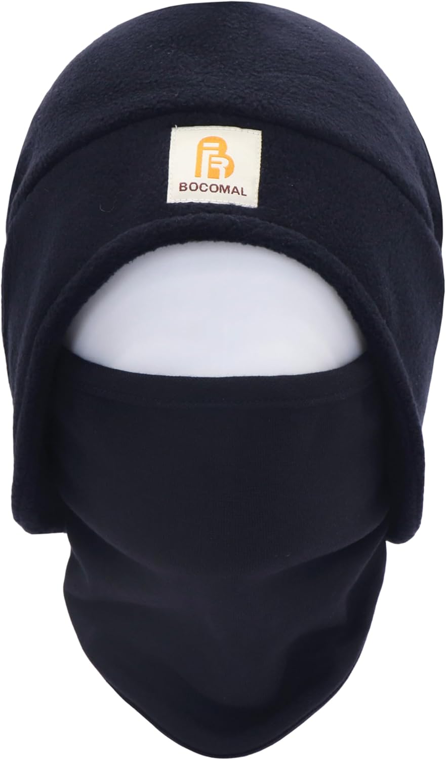 BOCOMAL FR Face Mask Full Head Cover Winter Fleece Flame Resistant Balaclava 11oz Modacrylic Blend Hood Arc Rated - Image 2