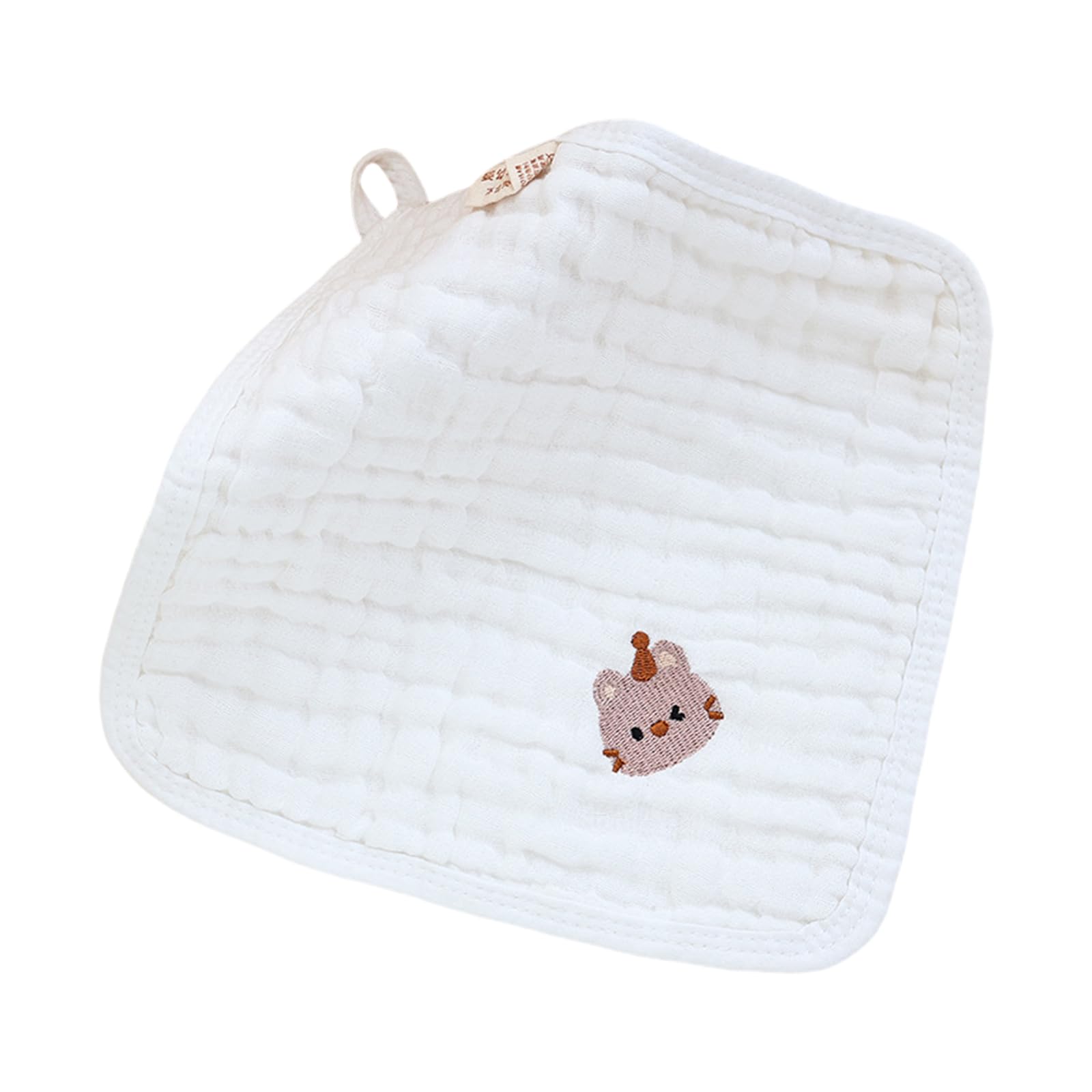 HZBB 1pc / 5pcs Baby Mouth Wipe Cloth Cotton Washcloths 6 Layer Soft Absorbent Burp Towels for Newborns Sensitive Skin Toddler Face Cloth