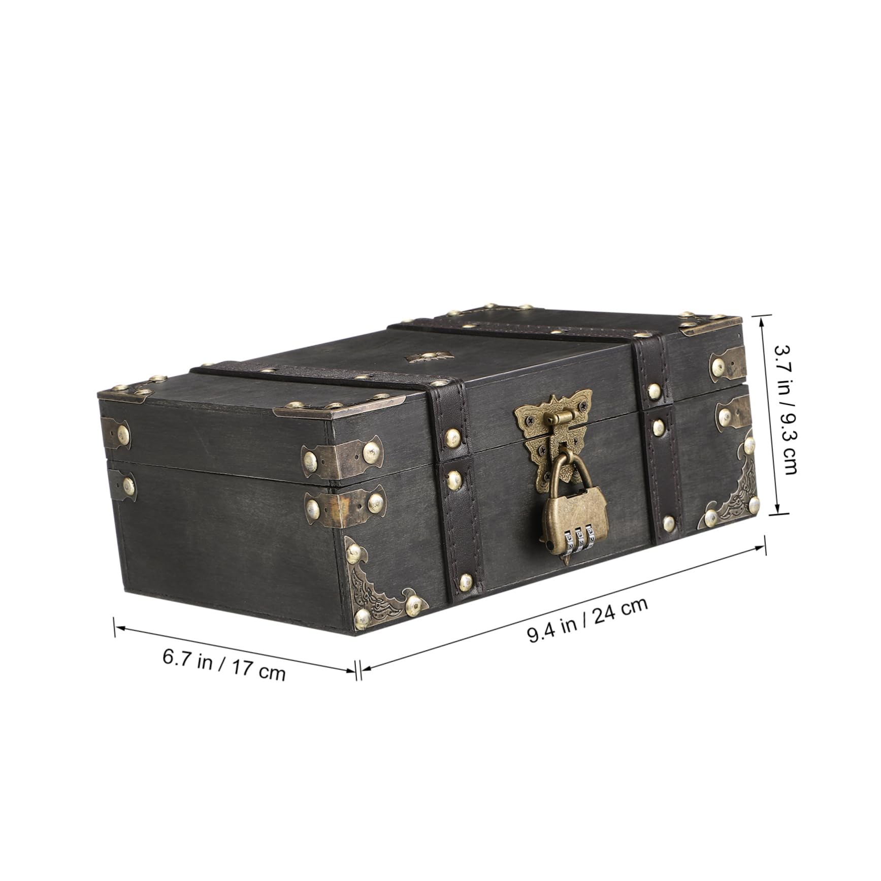 Schmuckkästchen Im Vintage-stil Mit Passwortschloss Aufbewahrungsbox Für Halsketten Ringe Und Armbänder Dekorative Schmuckschatulle Für Damen