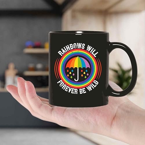 Miniatura 3 de Inspirational Gift Nature-themed Present, Couple Gift For Valentine's Day - Rainbow And Nature Inspired Gifts For Wild Hearts, For Him And Her 11oz