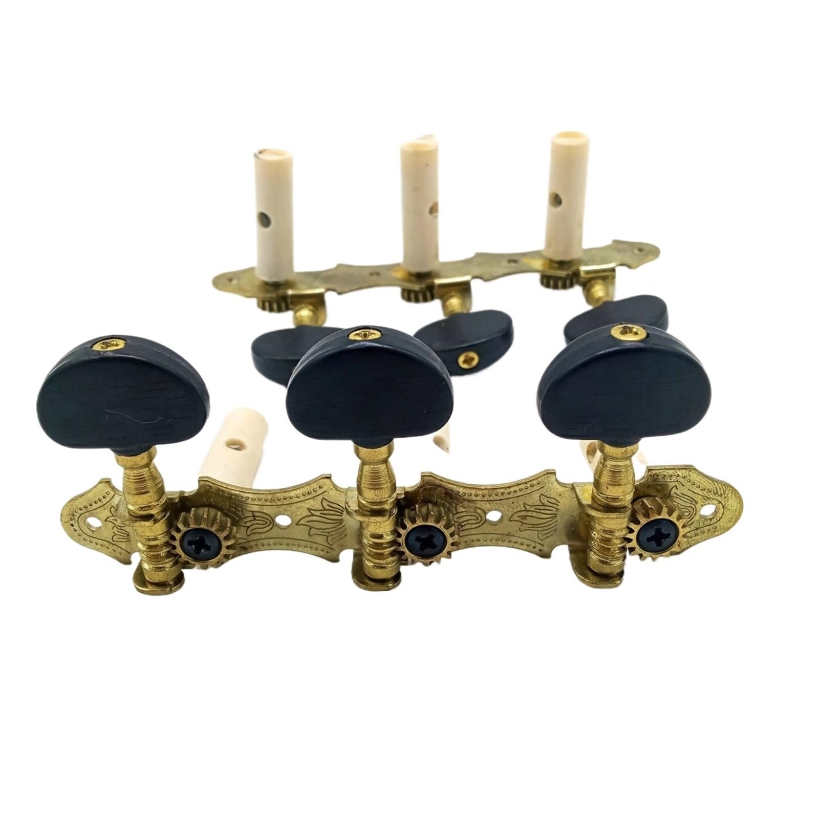 Clavijas de afinación de cuerdas de guitarra clásica izquierda y derecha, cabezales de máquina, afinadores, llaves, accesorios profesionales 3L3R