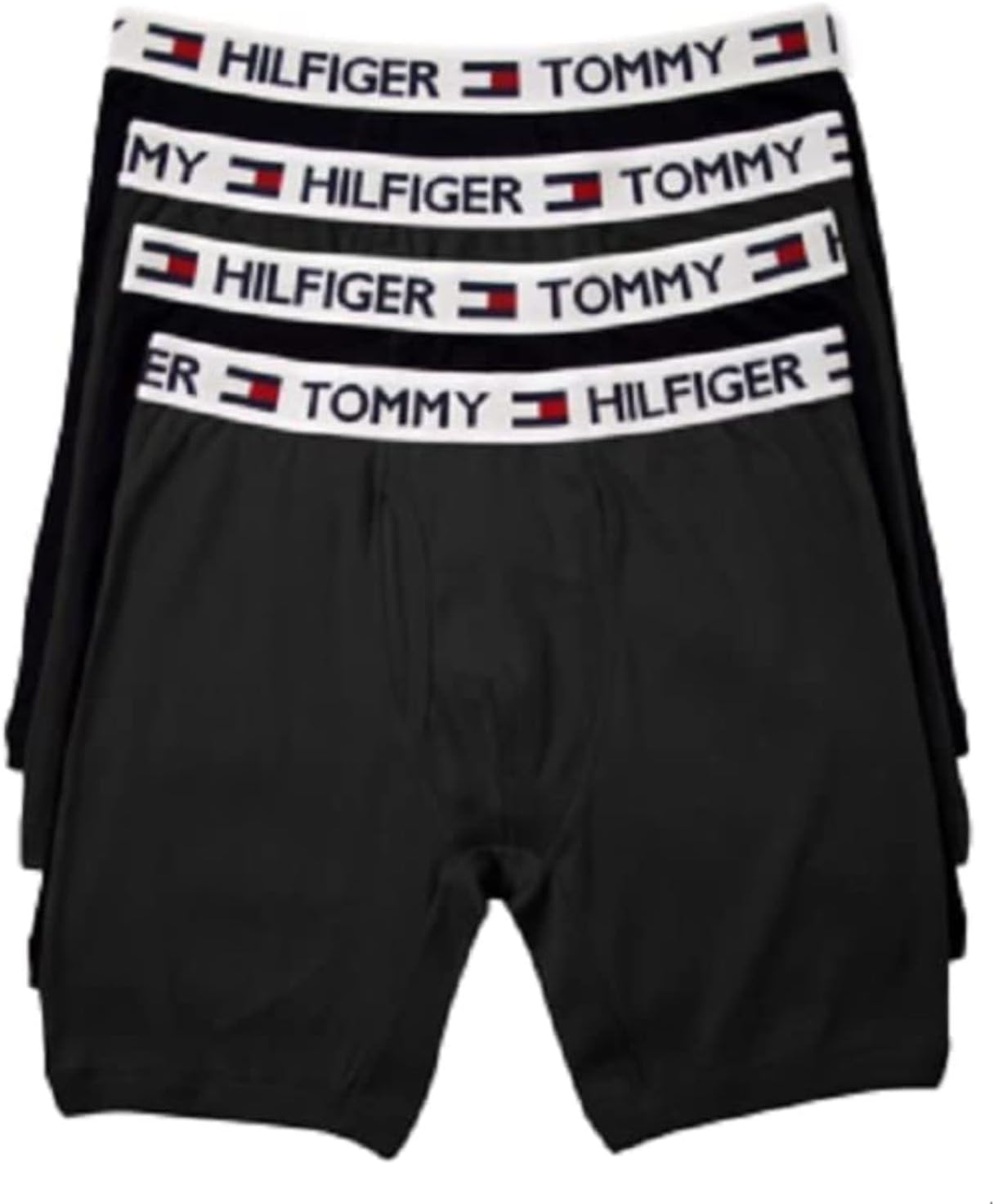 Tommy Hilfiger Men's Underwear Cotton Classics 4-pack Boxer Brief - Amazon Exclusive