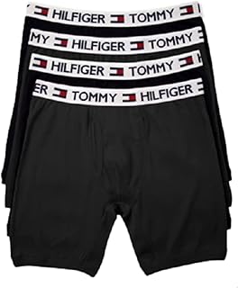 Tommy Hilfiger mens Underwear Cotton Classics 4-pack Boxer Brief - Amazon Exclusive