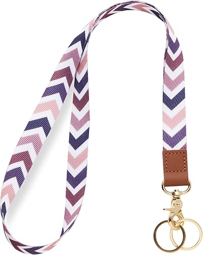 XCHIN Cordones para llaves, llavero largo para mujeres y hombres, lindo cordón para el cuello para tarjetas de identificación, cartera