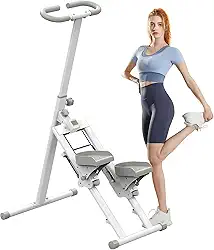 Healfith Stair Stepper Para Exercícios Em Academia Casa, Master Dobrável, Nova Versão De Máquina Escalada Vertical Treino Corpo Inteiro, Escada Com Capacidade Carga 136 Kg