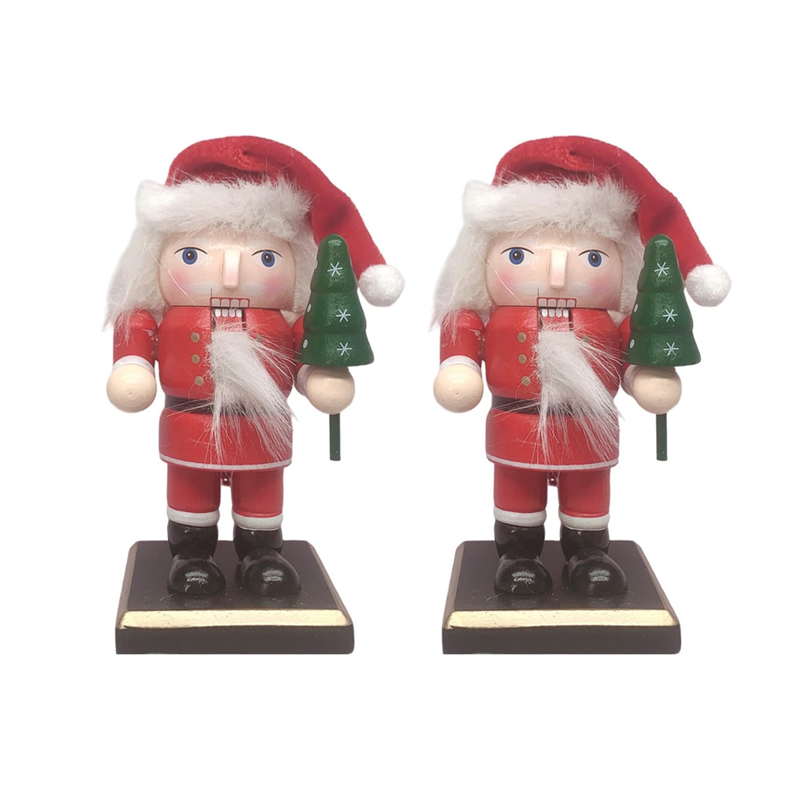 Kalttoy Elder Artistic Crafted Nutcrackers Desk Accessory Stylish Wood Nutcrackers Festival Table Centerpieces Christmas Decoration Holiday Accent