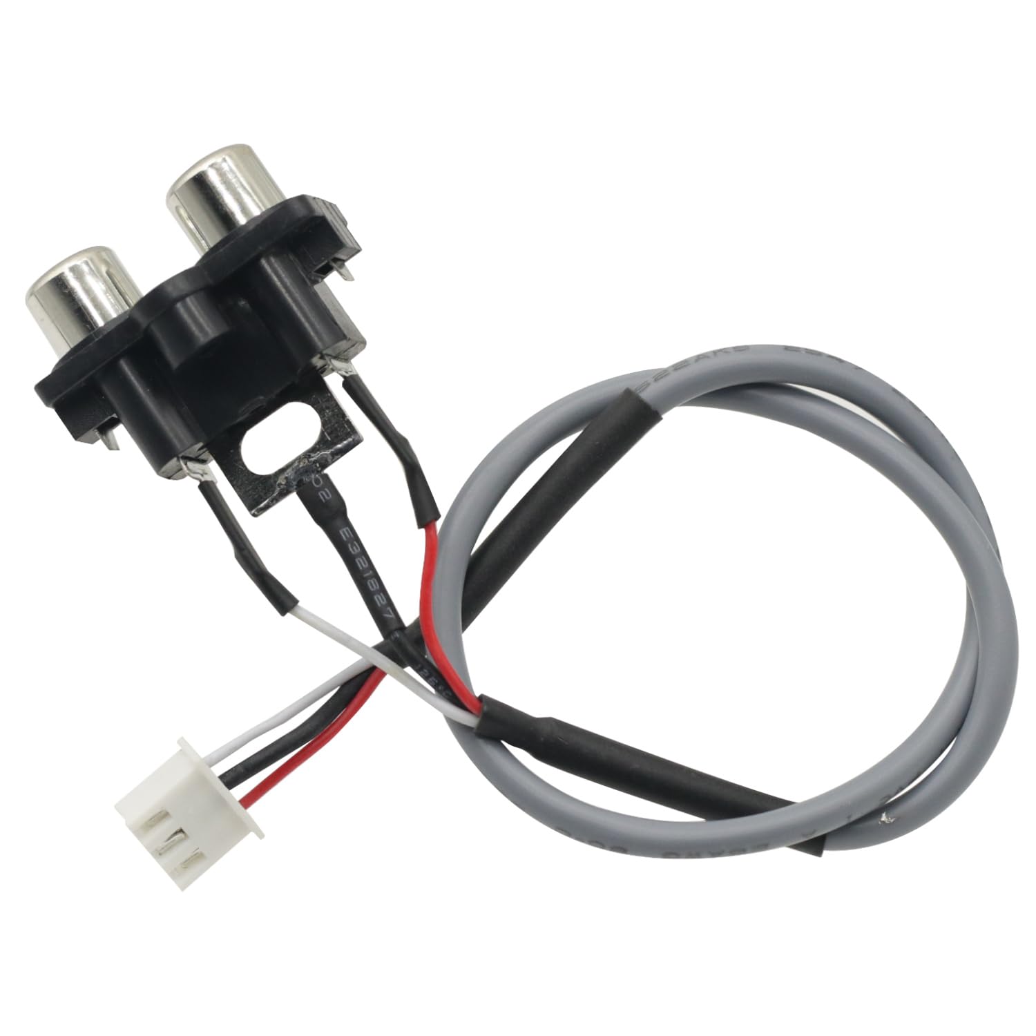 Snapklik.com : 2PCS Audio Signal Cable 2 RCA To XH2.54MM-3PIN Audio ...