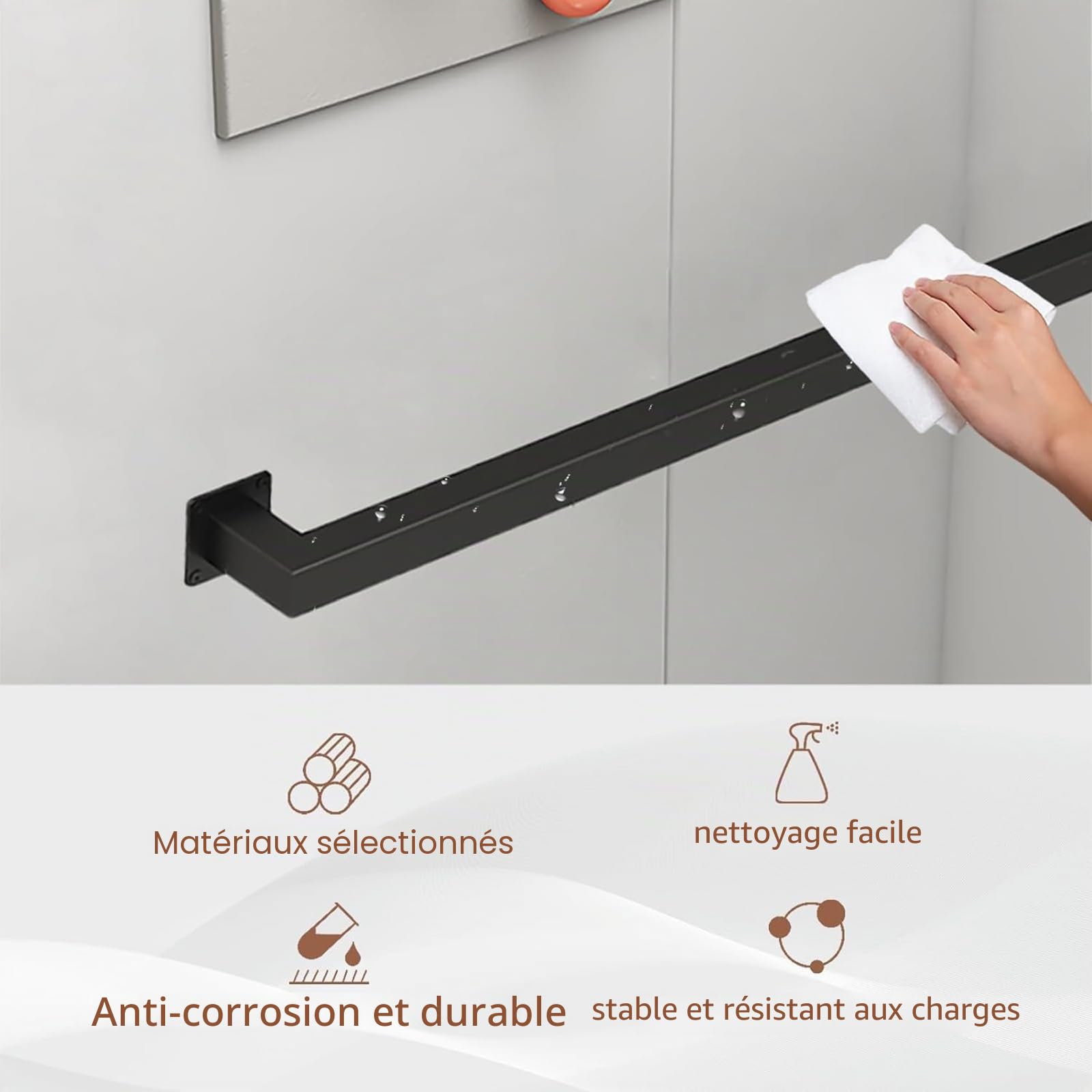 240cm main courante pour escalier,rampe escalier | Rampe D'escalier De Fer du Vent Industriel, L'intérieur du Foyer Et La Main Courante du Corridor Loft Extérieur