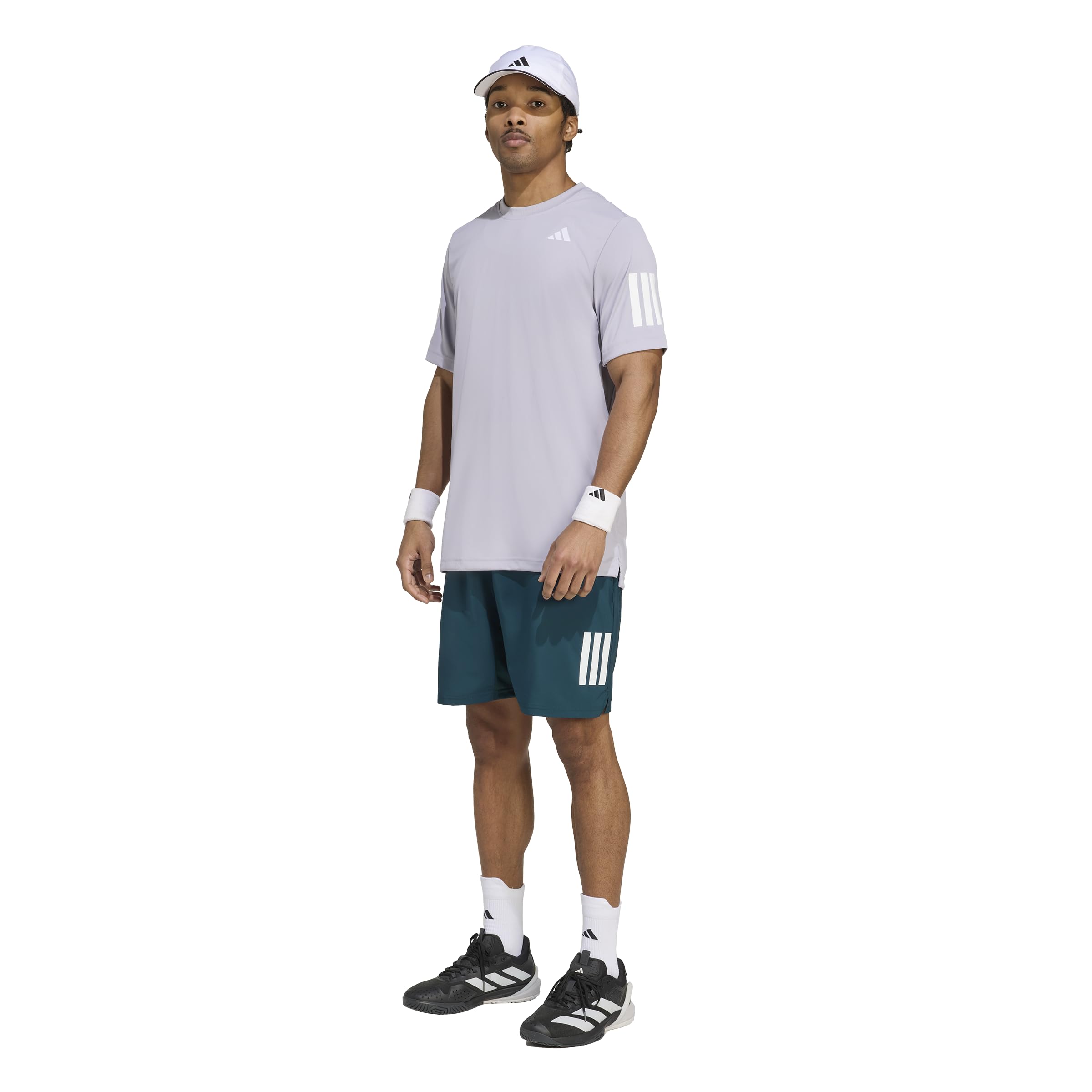 adidas Men's Club Tennis Climacool 3-Stripes Shorts