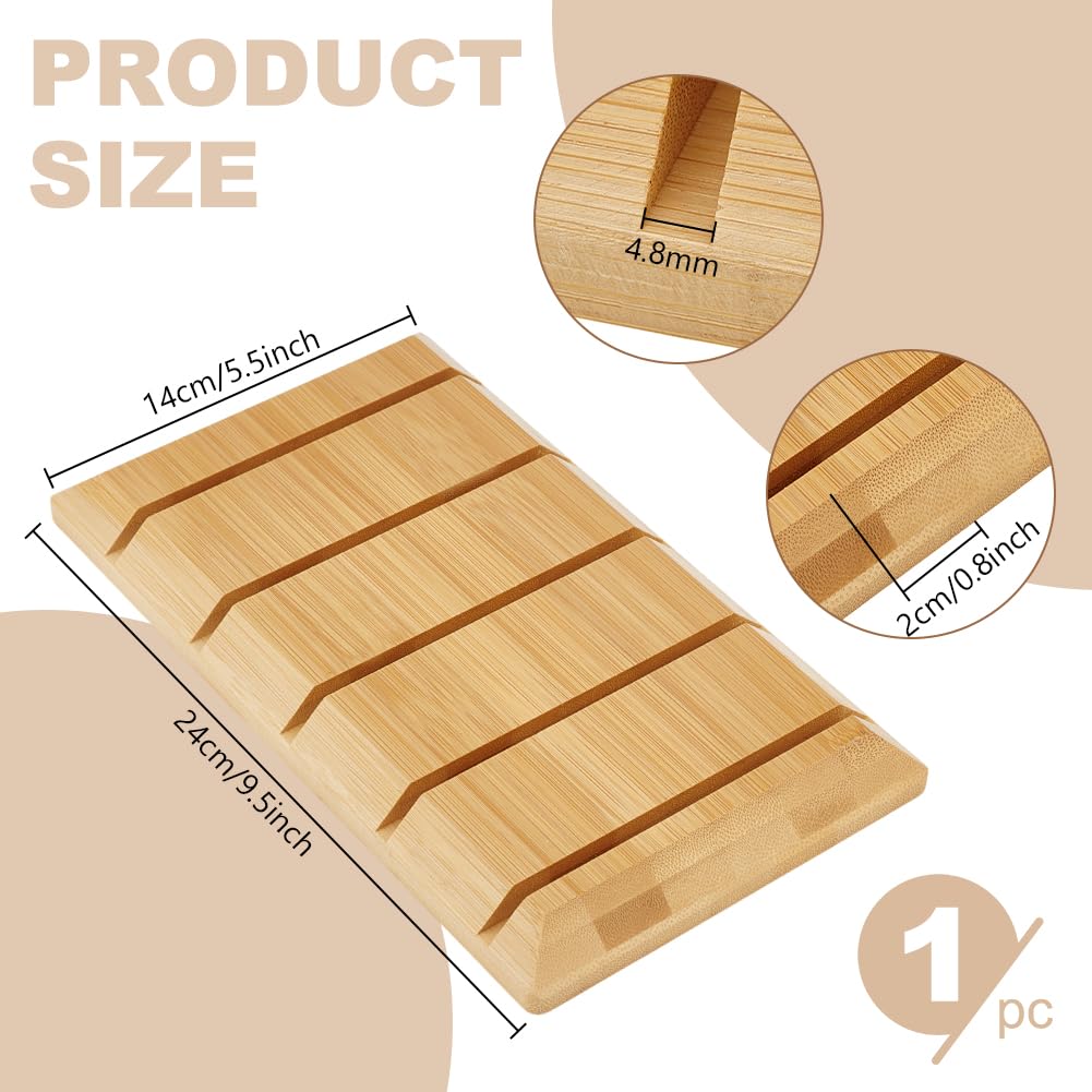 PH PandaHall Wooden Clipboard Holder - Image 2