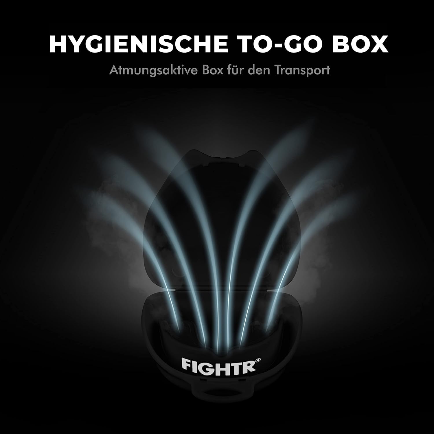 FIGHTR® Starter Set Boxen | Set aus Boxhandschuhe Boxbandagen Mundschutz für Boxen, MMA, Muay Thai & Kickboxen | Größen 8-16 oz, inkl. Tragetasche