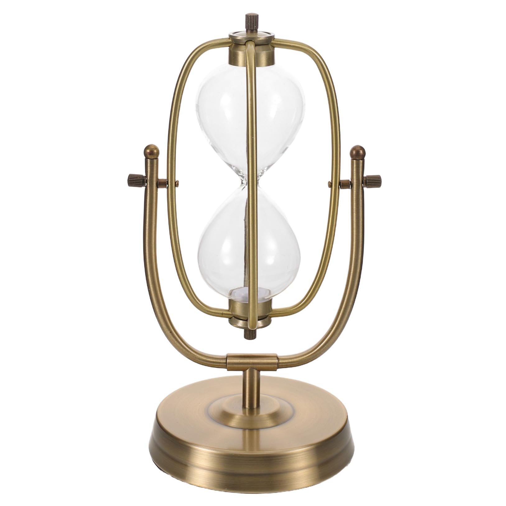 Reloj de Arena Rellenable para Bodas Vintage Rotación 360°