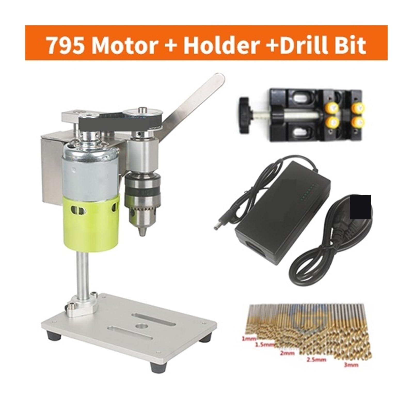 Trapano A Colonna Da Banco 220V - Mini Trapano Portatile Per Metallo E Fai-da-Te