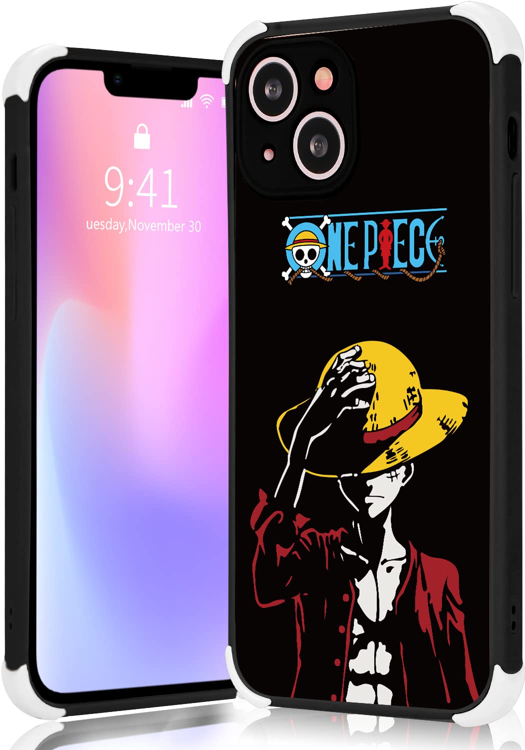 Coralogofor iPhone 13 Hard PC Case Boys Cute Cool Anime Cartoon Character Kawaii Design Fashion Funny Unique Fun Cover Shockproof Girls Kids Teens Cases for iPhone 13 6.1" (Nautical Boy)