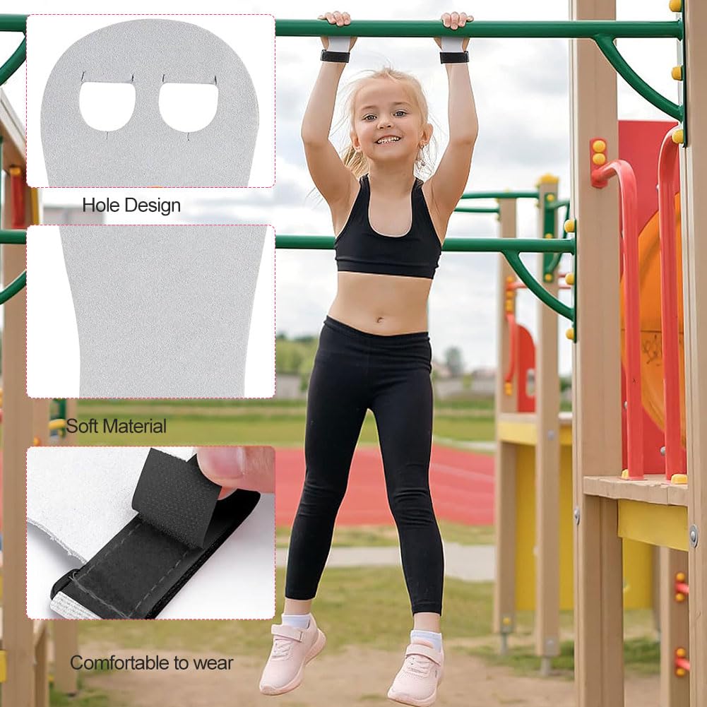 KARELLS Impugnature da Ginnastica Guanti Paracalli, Set di Polsini da Ginnastica Manopole Paracalli, Manopole da Ginnastica Paracalli Ginnastica Artistica Bambina, per Esercizio Bambini Ragazzi