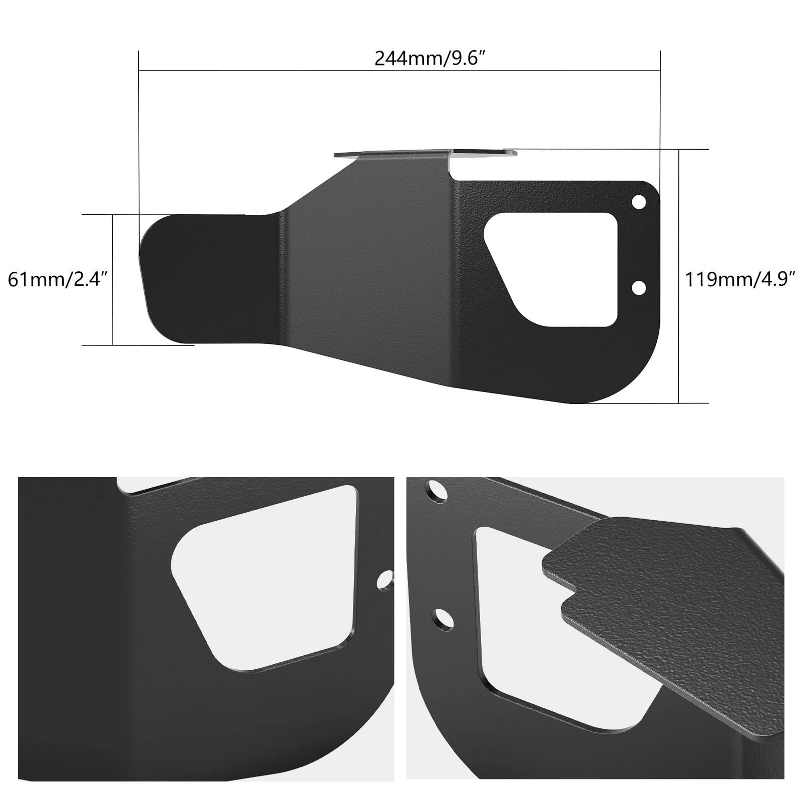 Copri scarico moto Misura per BMW R1250GS/Adventure R 1250 GS 2018-2023 R1250GS R1250GSA Copertura del deflettore calore di scarico paracalore marmitta moto