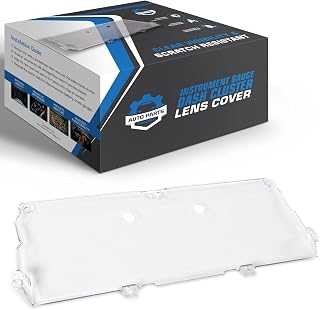 OEM-Style Instrument Cluster Lens Cover for 1992-1996 Ford Bronco F150 F250 F350 E-Series - Replaces F2UZ-10887-A