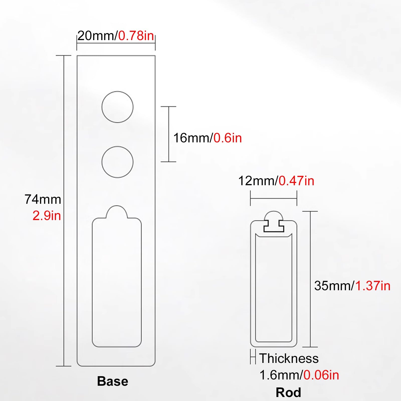 Kleiderstange Schrank Wandhalterung Stangen für Kleiderschränke Zum Aufhängen Von Kleidung, Metall Aluminium-Kleiderstange mit Flansch-Set & Anti-Rutsch-Gummistreifen, 50cm-160cm Länge ( Color : Gold