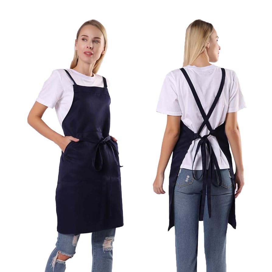 Amazon｜BIGHAS 肩掛け 胸当て エプロン 疲れにくい 大きい