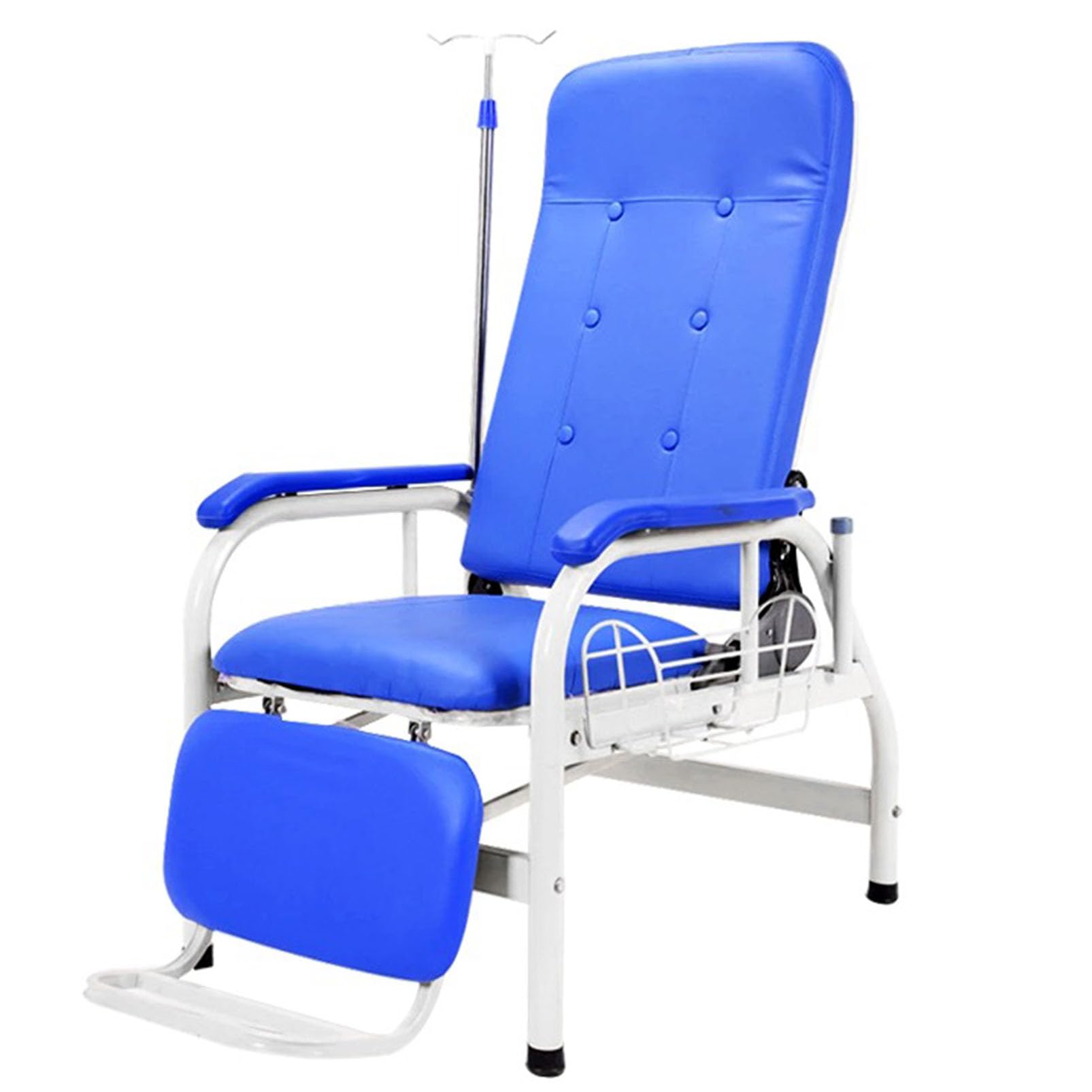 ASerZenith Reclining Chair With Iv Pole Stand For Waiting Room And Reception Areas