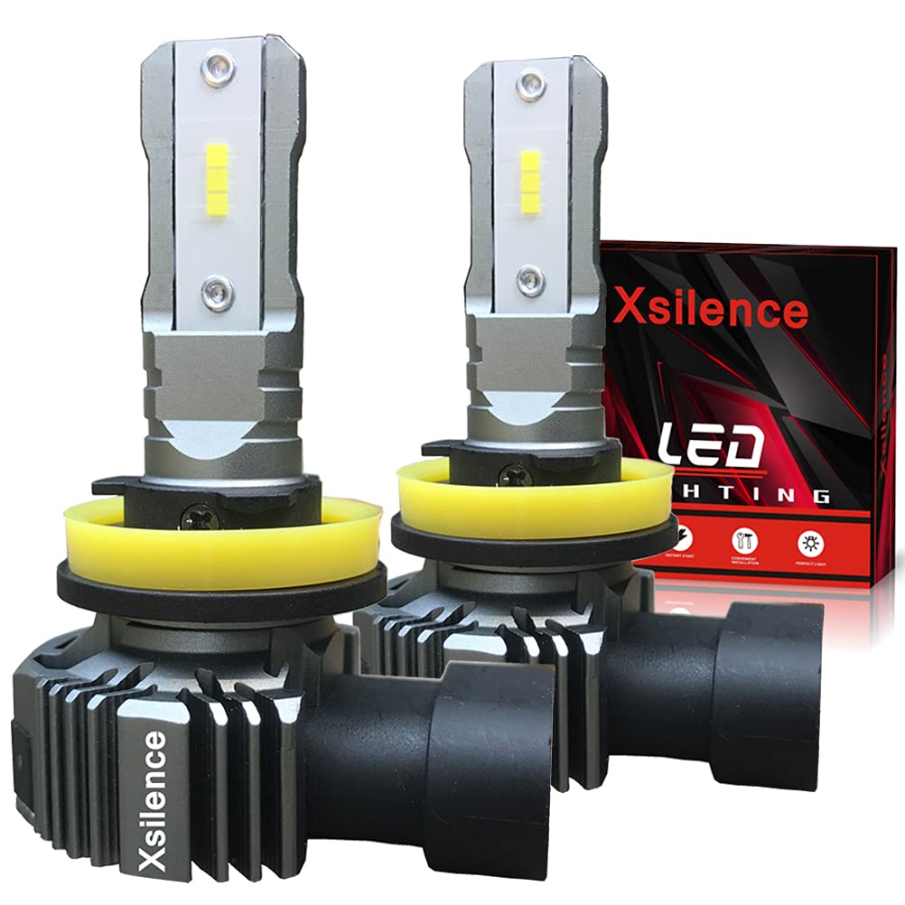 Xsilence H11/H9/H8 Led Headlight Bulbs(Low Beam/Fog Lights,Upgrade