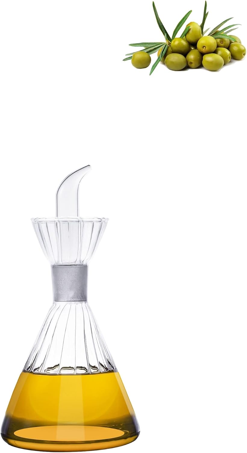 HAIZEEN Glass Olive Oil Dispenser