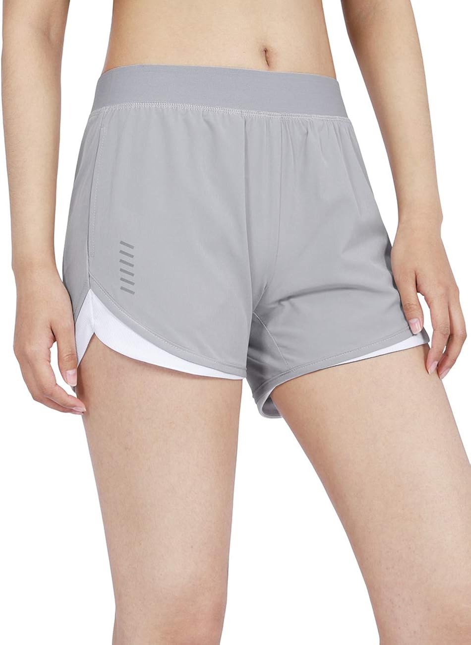 Scalloped workout shorts Clearance