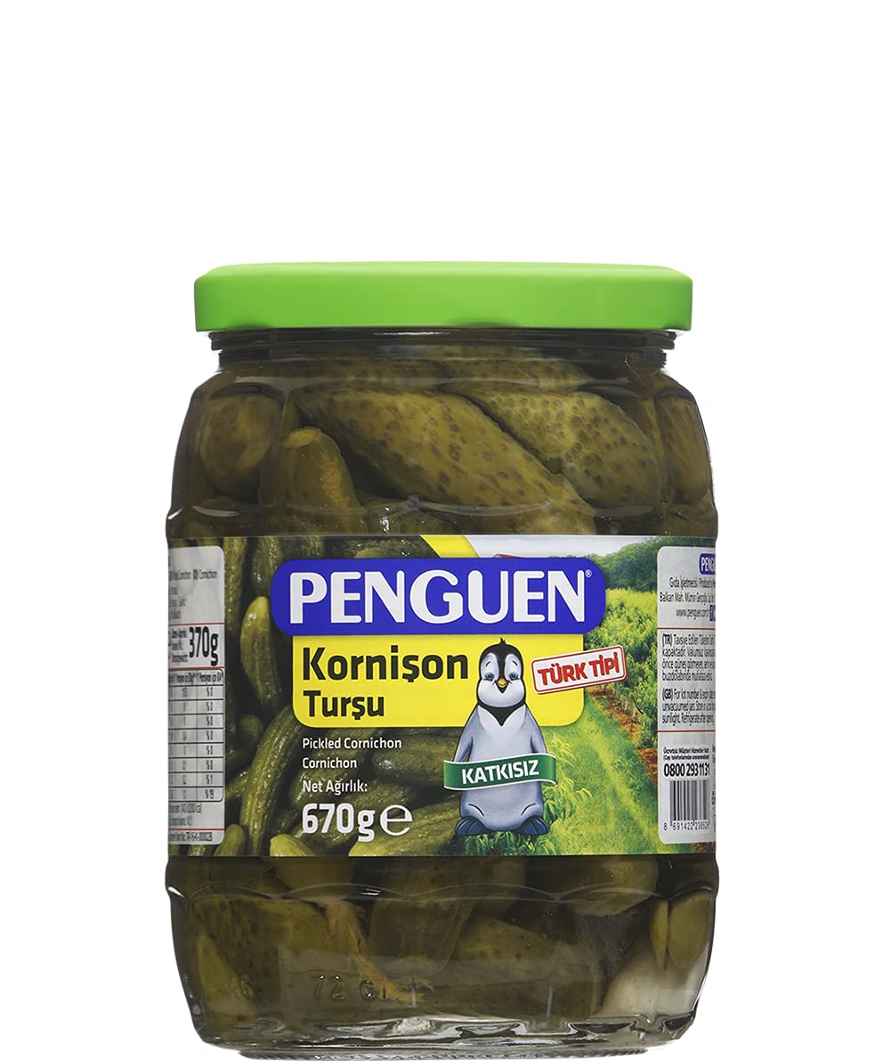 Penguen Kornişon Turşu 670G