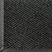 WaterHog Eco Premier | Commercial-Grade Entrance Mat with Diamond Pattern & Rubber Border | Indoor/Outdoor, Quick-Drying, Stain Resistant Door Mat (Black Smoke, 3x5)