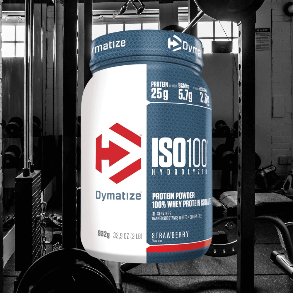 Dymatize ISO 100 (932g) Strawberry