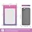 100 Pcs Resealable Mylar Bags, Gradient Color Food Storage Bags, Zip Bag Foil Bags Packaging Pouch for Food Storage, Sample, Small Business (Pink Purple, 4.7 X 7.1 Inch)