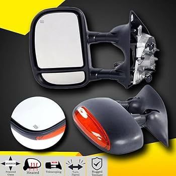 Amazon | 牽引ミラー 交換用 1999-2007 Ford F250 F350 F450