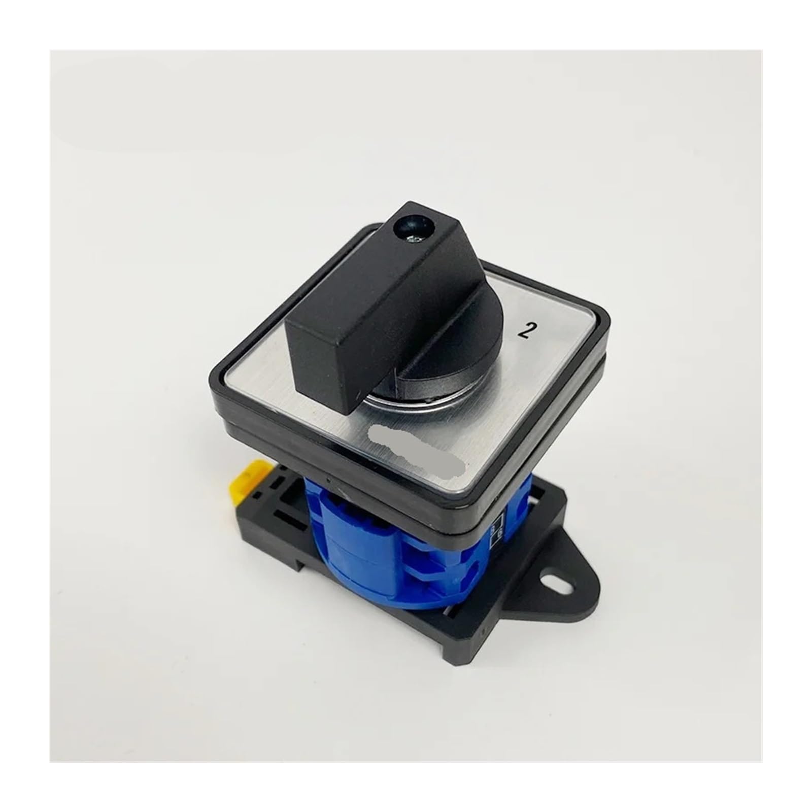 LHNBGTUIW 20A DIN Rail Mounted Conversion Selector LW26-20/2 Two Poles Rotation Selection Control Circuit Cam Switch(01234)