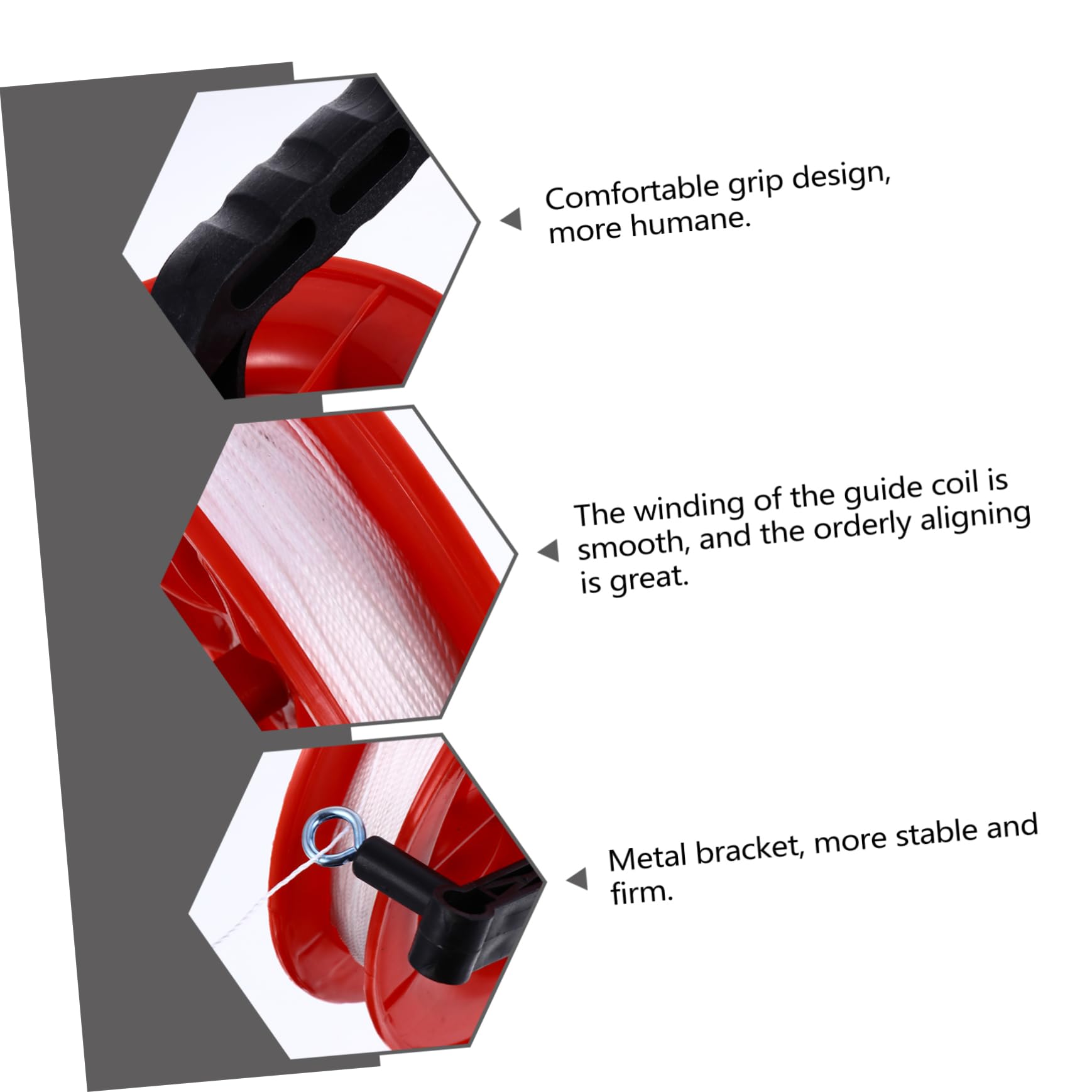 HOOTNEE Kite Winder Tool Kite Reel Handle Reel Pack for Outdoor Flying for Adults Boys and Girls