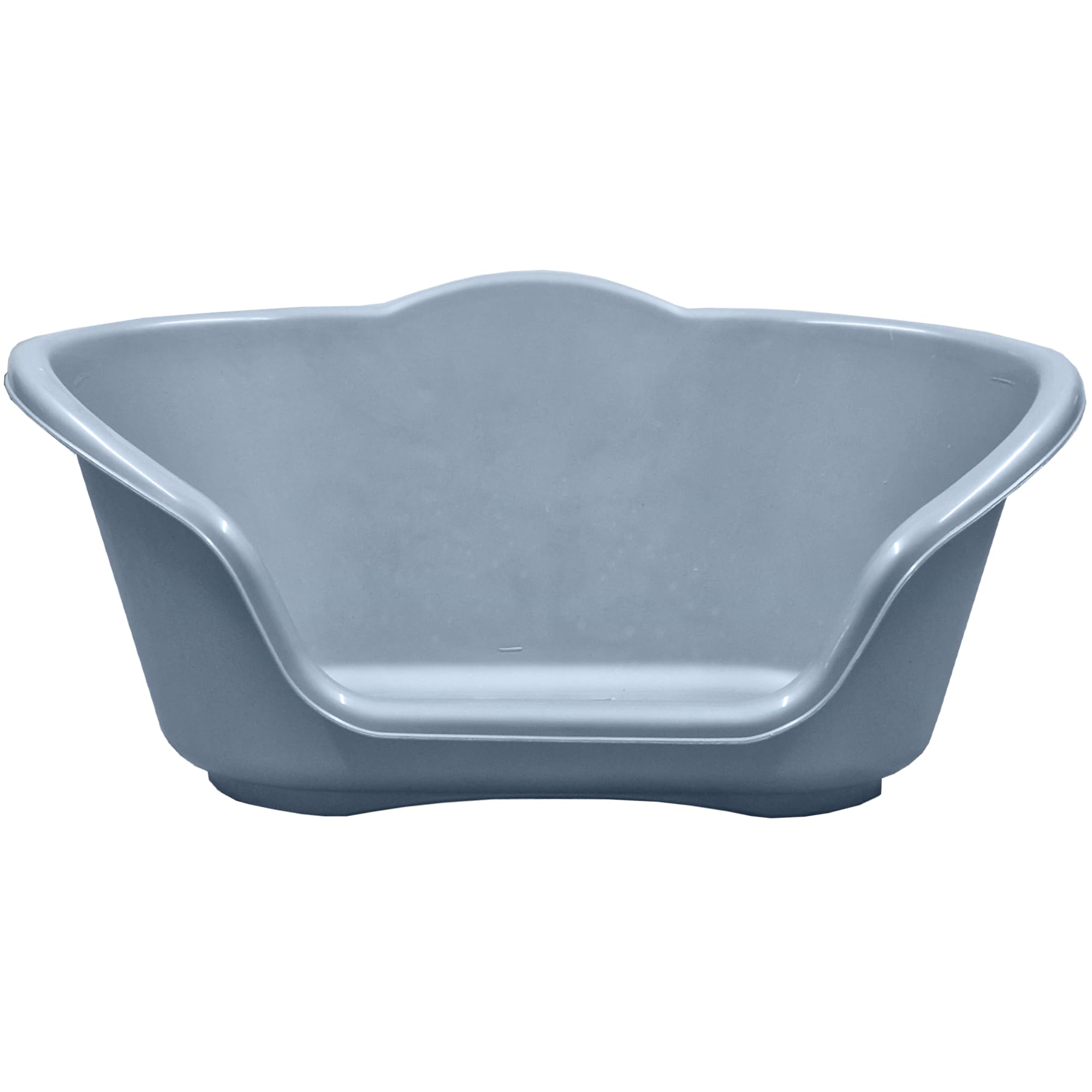 KetoPlastics Dog Bed Small Silver Plastic Pet Bed Ideal as Dog Bed Cat Basket Heavy Duty Made In U.K