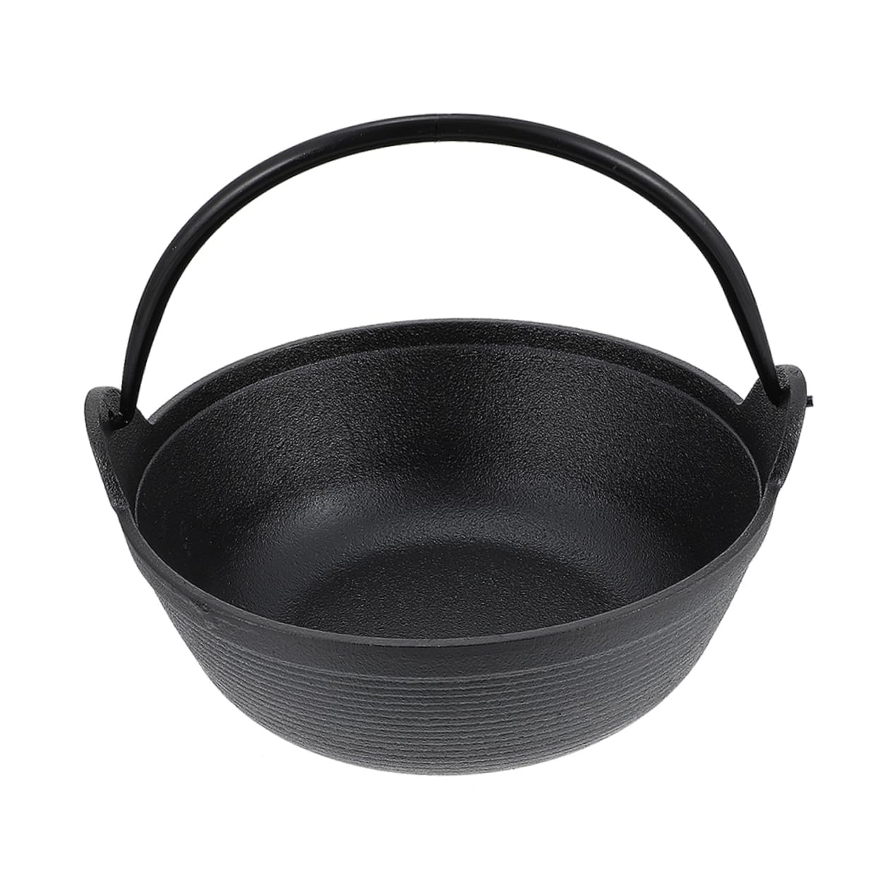 Pentola in Ghisa Per Pentola Da Cucina Distribuzione Uniforme Del Calore Per Stufati e Zuppe Facile Da Pulire e Portare Maniglia