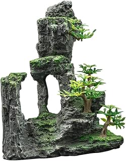 BCOATH 1 peça de decoração de vidro ornamental de paisagismo em miniatura ornamentos de vidro terrário acessórios em miniatura decoração de habitat de anfíbios decoração de aquário ornamento de pedra ornamental modelo de registro