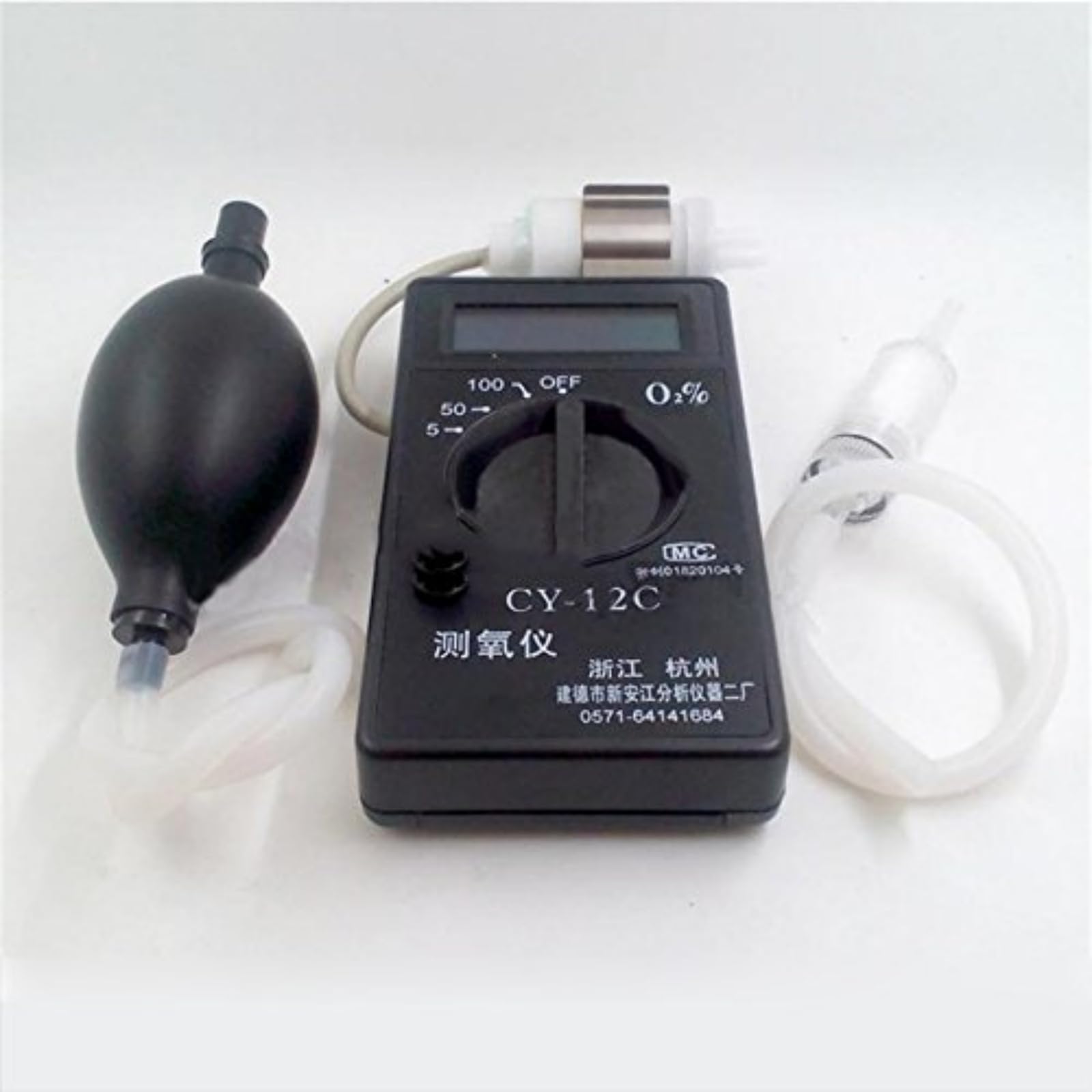 Dispositivo de Medición de Oxígeno O2, Detector de Gas Portátil - Analizador/Metro de Alta Precisión para Oxígeno O2