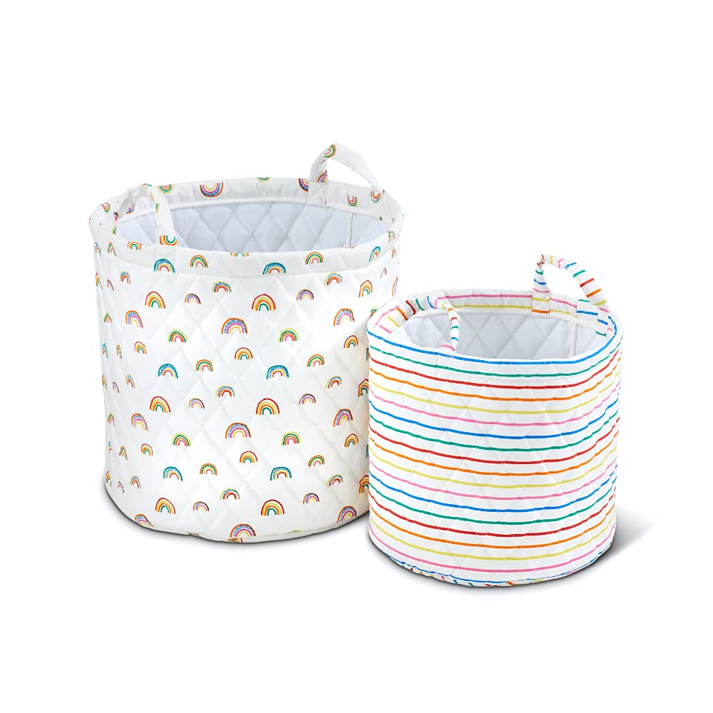 Ickle Bubba Rainbow Dreams Pack of 2 Storage Baskets