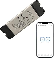 Vista 22 de Control remoto de la aplicación Ewelink de 1 canal, relé de interruptor inalámbrico WiFi, autobloqueo, modo de enclavamiento, con control remoto