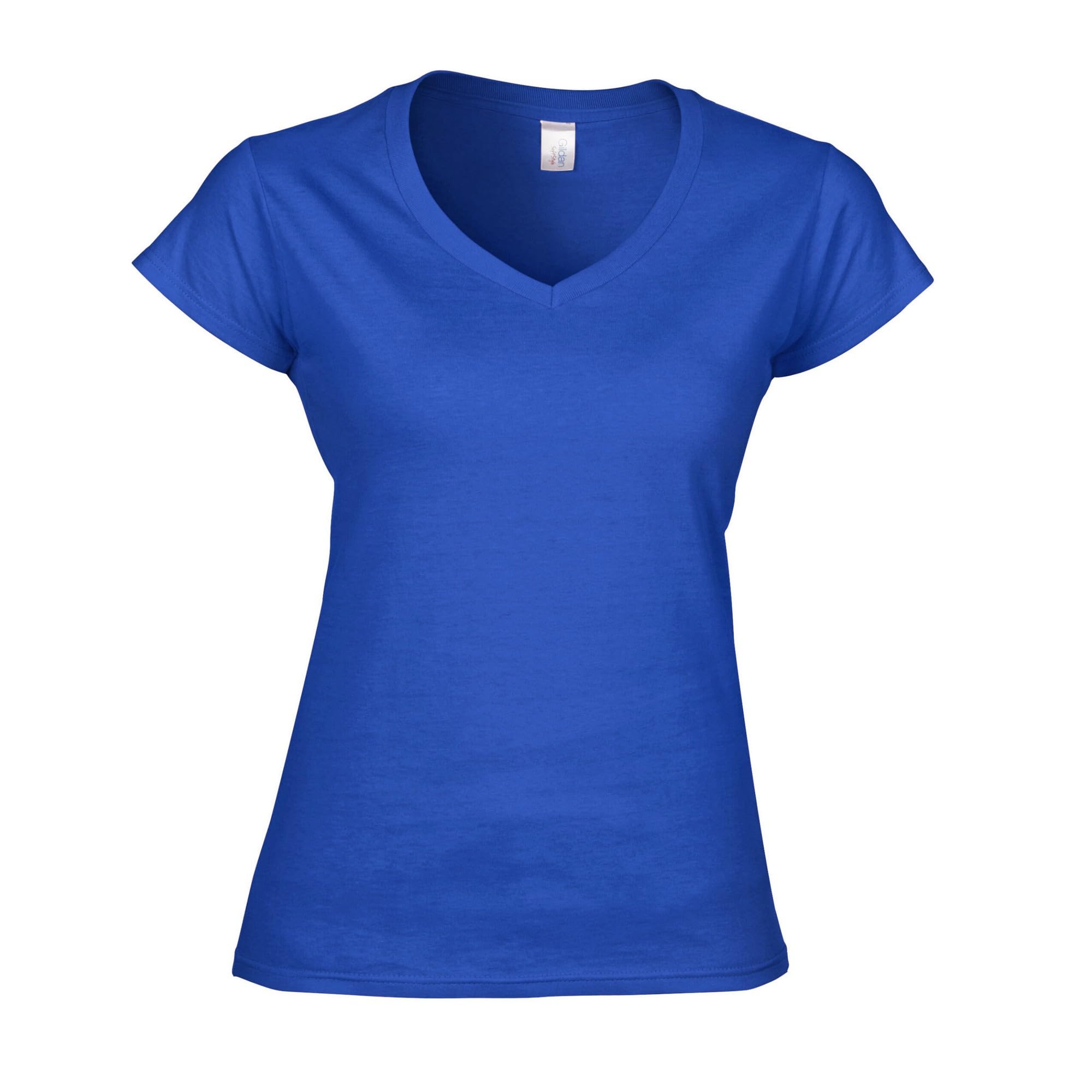 Gildan Softstyle® Ladies' V-Neck T-Shirt Brand Black