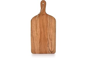 Samhita Acacia Wood Paddle Cheese Cutting Board